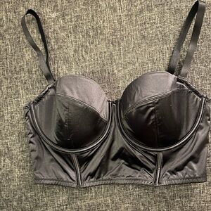 Target brand Auden size XL women's  BlackBustier Bra/ Top
